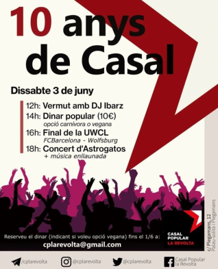 Cartell 10 anys Casal Revolta 3 juny 2023 ret.jpg