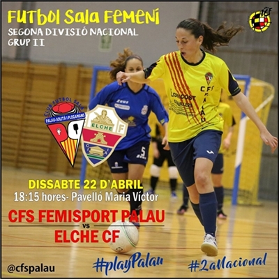 Cartell CFS femení 22 abr 2017