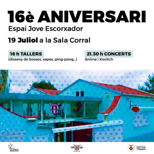 Cartell actes 16è aniversari Escorxador 19 juliol 2024.jpg