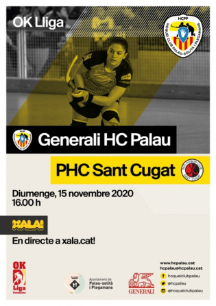 Cartell partit OK Lliga Palau Sant Cugat 15 nov 2020.jpg