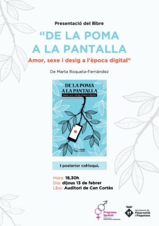 Cartell presentació llibre de-la-poma-a-la-pantalla febrer 2020.png