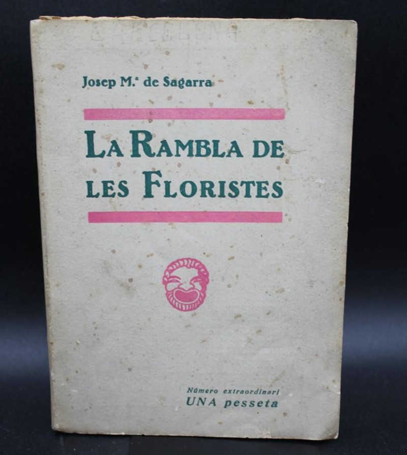 Retalls de Teatre 11 de febrer 2025 Portada Llibre edició antiga La Rambla de la Floristes Sagarra.jpg